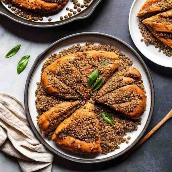 Запеченная гречка с курицей